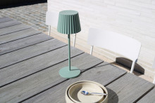 Lucide JUSTINE LED Tischlampe 2W dimmbar Grün IP54 27889/02/33