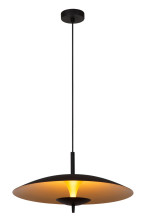 Lucide VULCAN LED Pendelleuchte 9W dimmbar Schwarz, Mattes Gold, Messing 90Ra 30461/09/30
