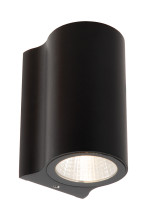 Lucide AKRA LED Wandleuchte 6W IP54 Warmweiss Modern Schwarz 33801/06/30