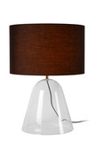 Lucide CAMPANA E27 Tischlampe Modern Transparent 34550/81/60