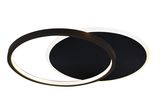 Lucide AXELLE LED Deckenleuchte 3-Stufen-Dimmer 24W dimmbar Schwarz 44112/24/30
