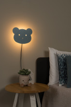 Lucide CHARLIE LED Wandleuchte 7W dimmbar Steuerbare Lichtfarbe Modern Blau 44204/08/35