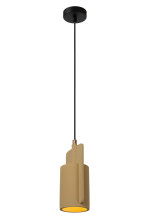 Lucide NINJA E27 Pendelleuchten Modern Gelb 70-120cm 44415/13/34