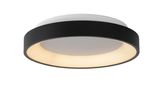 Lucide VIDAL LED Deckenleuchte 20W dimmbar Schwarz, Opal 46103/20/30