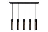 Lucide LIONEL Pendelleuchte 5x E27 Schwarz 73406/05/30
