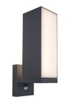 LUTEC Cuba LED Aussenwandleuchte 3000 K 13W Bewegungsmelder IP54 Anthrazit