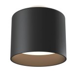 Maytoni Planet LED Deckenleuchte 12W Schwarz Warmweiss