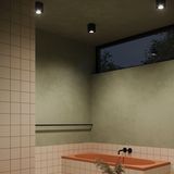 Maytoni Zoom Deckenleuchte, Deckenlampe GU10 9x9cm Schwarz IP65