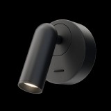 Maytoni Mirax LED Wandleuchte 3W flexibel drehbar Schwarz Warmweiss