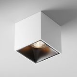 Maytoni Alfa LED Deckenleuchte, Deckenlampe 12W Weiss 90Ra 7x7cm Warmweiss