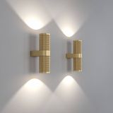 Maytoni Focus Design Wandleuchte, Wandlampe 2x GU10 Matt-Gold