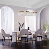 Maytoni Dune Deckenleuchte, Deckenlampe 6x E14 Gold-Farbe