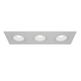 Maytoni Atom Downlight, Einbauleuchte 3x GU10 3-fach Weiss