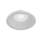 Maytoni Zoom Downlight, Einbauleuchte GU10 rund Weiss IP65 wasserfest Ø85mm