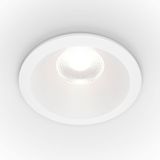 Maytoni Zoom LED Downlight, Einbauleuchte 12W dimmbar Weiss IP65 90Ra Ø8,5mm Neutralweiss