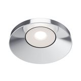 Maytoni Kappell LED Downlight, Einbauleuchte 10W Chrom Neutralweiss Ø76mm