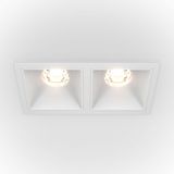 Maytoni Alfa LED Downlight, Einbauleuchte 20W dimmbar Weiss 90Ra Warmweiss