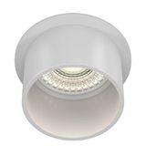 Maytoni Reif Downlight, Einbauleuchte GU10 Weiss Spot-Sockel Ø68mm