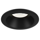 Maytoni Share Downlight, Einbauleuchte GU10 Schwarz Ø86mm