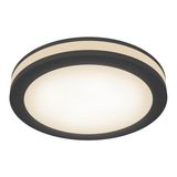 Maytoni Phanton LED Einbauleuchte 12W 2 Leuchtrichtungen Schwarz Warmweiss Ø95mm