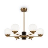 Maytoni Marble Pendelleuchte, Hängeleuchte 6x E27 Messing