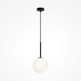 Maytoni Basic form Pendelleuchte, Hängeleuchte E14 Schwarz-Matt 18cm