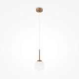 Maytoni Basic form Pendelleuchte, Hängeleuchte E14 30cm Gold-Farbe