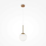 Maytoni Basic form Pendelleuchte, Hängeleuchte E14 40cm Gold-Farbe