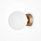 Maytoni Basic form Wandleuchte, Wandlampe E14 Gold-Farbe 15cm