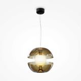 Maytoni Rebel LED Pendelleuchte, Hängeleuchte 6W Gold-Farbe Warmweiss