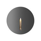 Maytoni Lock LED Treppenbeleuchtung 3W Schwarz IP54 Warmweiss