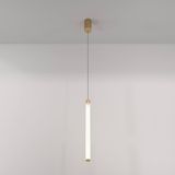 Maytoni Ray LED Pendelleuchte, Hängeleuchte 20W Gold-Farbe Warmweiss