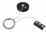 Maytoni Stromschienen Abhängeset, Kabel für Aufhändung / Pendel Schwarz