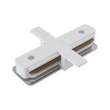 Maytoni Stromschienen gerader Verbinder zweiter Schienen Weiss Aluminium