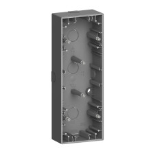 Merten MEG4034-6534 System Design, Aufputzgehäuse, 3-fach, Anthrazit
