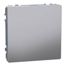 Merten MEG4075-6036 Blindabdeckung, Edelstahl, System Design