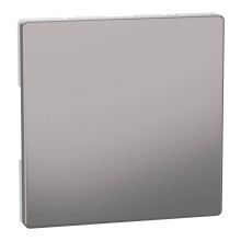 Merten MEG4075-6050 Blindabdeckung, Nickelmetallic, System Design