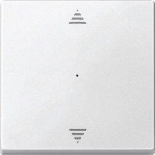 Merten MEG5215-0419 Wippe für Taster-Modul 1fach (Pfeile Auf/Ab), polarweiß, System M