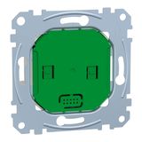 Merten MEG5777-0001 Connected Raumtemperaturregler-Einsatz, 16A, ZB