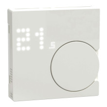 Merten MEG5779-0319 Connected Raumtemperaturregler-Modul, polarweiss glänzend, System M, ZB