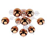 Näve G9 Deckenleuchte EXPLOSION Ø57cm kupfer 1085147