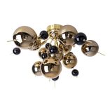 Näve LED Deckenleuchte EXPLOSION Ø57cm 168W gold 1085158