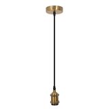 Näve E27 Zubehör ALFA Ø5cm messing Schraubmantel Pendel 114345