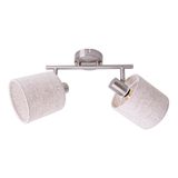 Näve E14 Spotleuchte MARON 46x12cm satiniert matt 1386544