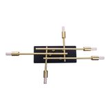 Näve G9 Deckenleuchte ANCONA 45,1x25,2cm messing 1392745