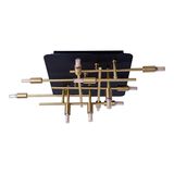 Näve G9 Deckenleuchte ANCONA 51x48cm messing 1392845