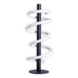 Näve LED Tischleuchte BELLEZA Ø20cm 18W Warmweiss schwarz dimmbar 3183322