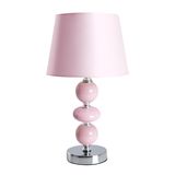 Näve E14 Tischleuchte ARAGA Ø20cm rosé lachs 3183532