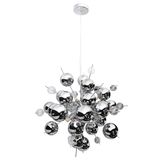 Näve G9 Pendelleuchte EXPLOSION Ø65cm chrome 7026442