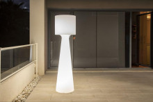 NewGarden GRACE 140 LED Outdoor Stehlampe 140cm indirektes Licht G13 Innen & Außen IP65